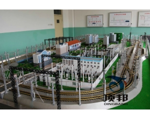 城市軌道交通牽引供電沙盤模型
